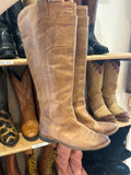 Taupe Frye Riding Boots