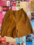 Brown Corduroy Shorts