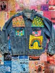 Awesome Painted Denim Jacket