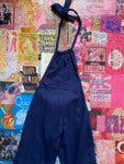 Navy Blue Halter Jumpsuit