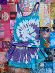 Tie Dye Mini Tank Dress