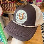 Tan East and Up Hats