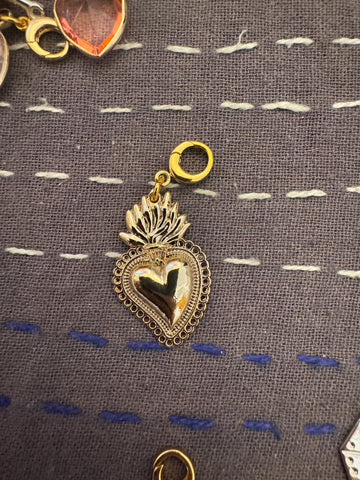 Sacred Heart Charm