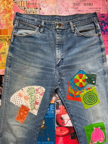 Wrangler Patchwork Jean hippo