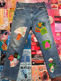 Wrangler Patchwork Jean hippo