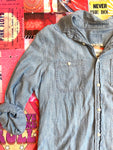 Denim Long Sleeve Button Up