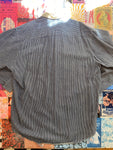 Seersucker Button Down Corduroy Collar