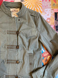 Hollister Green Army Jacket