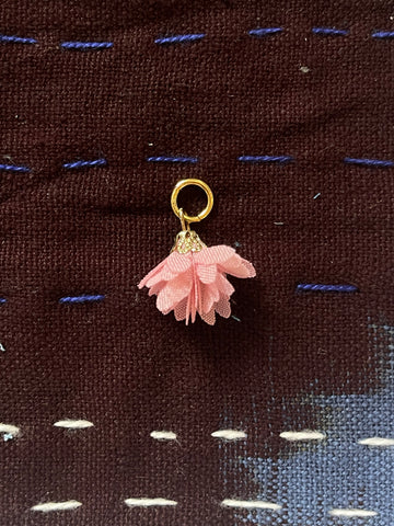 Pink Flower Charm