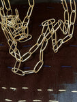 Paper Clip Chain/ PER INCH