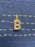 Blinged Bubble Letter Charm