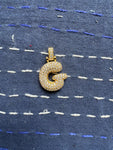 Blinged Bubble Letter Charm