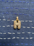 Blinged Bubble Letter Charm