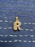 Blinged Bubble Letter Charm