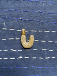 Blinged Bubble Letter Charm