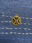 Compass Coin Charm