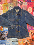 Fitted Denim Latched Jacket