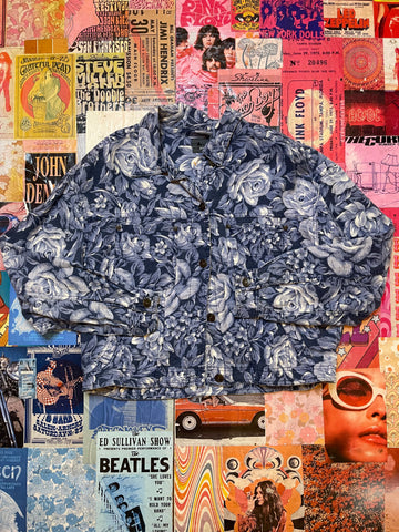 Floral Denim Jacket