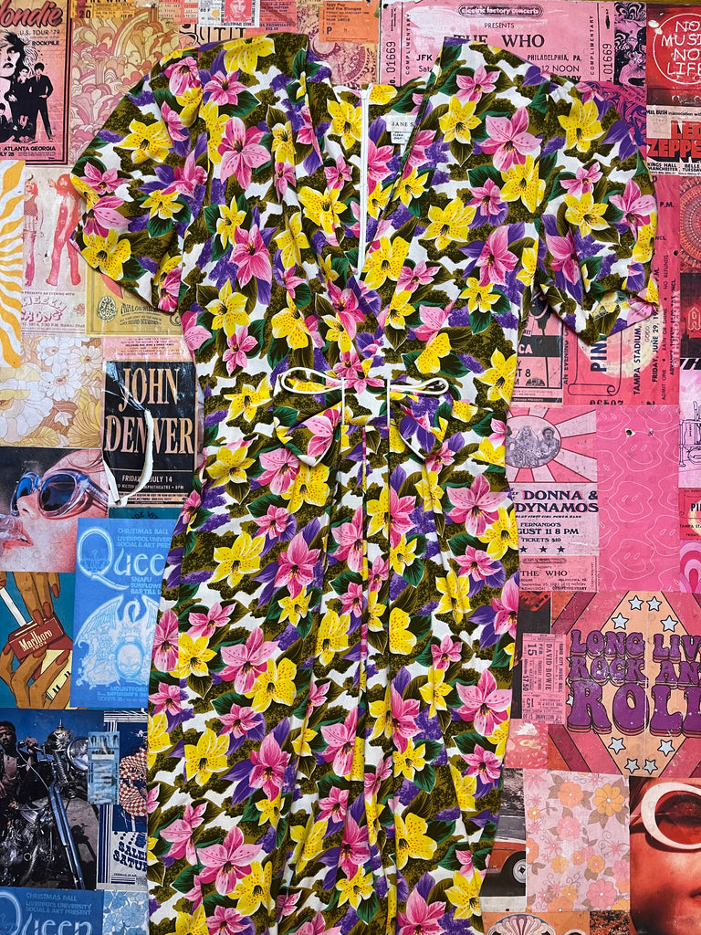 Pink and Yellow Floral Dress Pink and Yellow Floral Dress