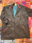 Abstract Peek-Through Jacket