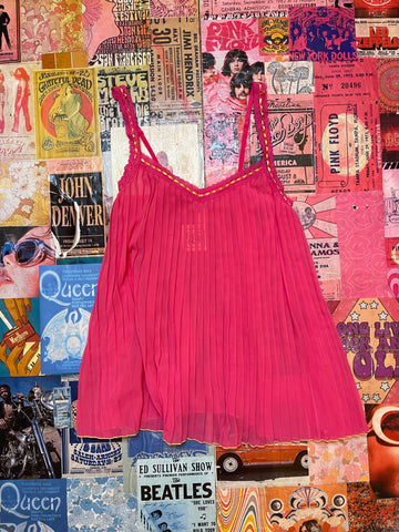 VS Pink Pleated Mini Dress