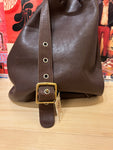 Coach Brown Leather Bucket Bag