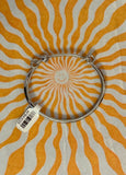 Silver hook link bracelet