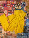 Yellow Bedazzled Jumpsuit