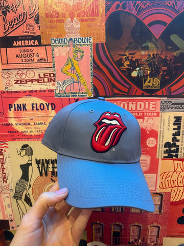 Blue Rolling Stones Trucker Hat