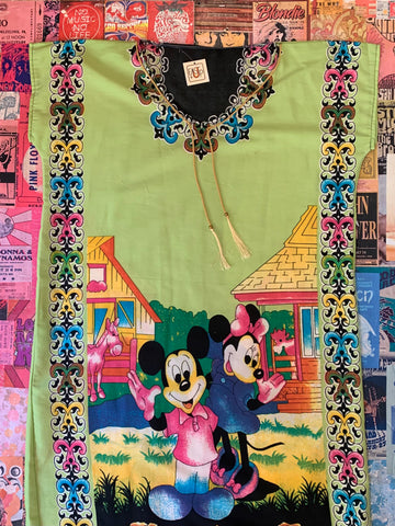 minnie mouse green dress Vtg Minnie Mouse Walt Disney Plush Multicolor Green Dress Shoes With Tags