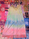 Cotton Candy Tie Dye Slip Dress