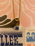 Gold Eyeball Necklace