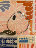 Rainbow Bead Pearl Necklace