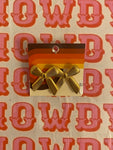 Gold Bow Earrings