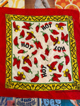 Hot Peppers Scarf