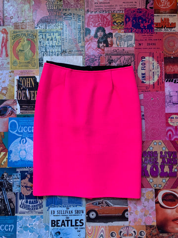 Neon Pink Skirt Marc Jacobs