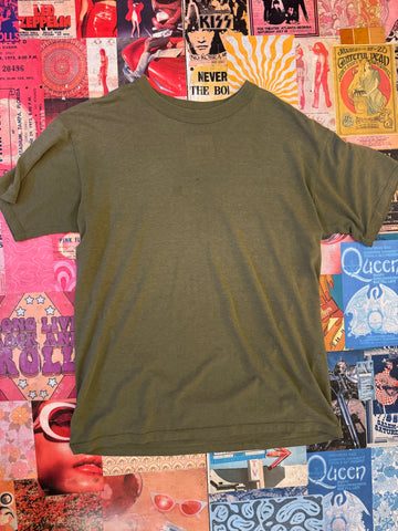 Olive Green Crew Tee