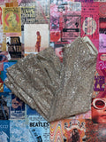 Silver Sequin Dress
