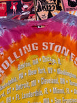 Rainbow Tie Dye Rolling Stones Tee