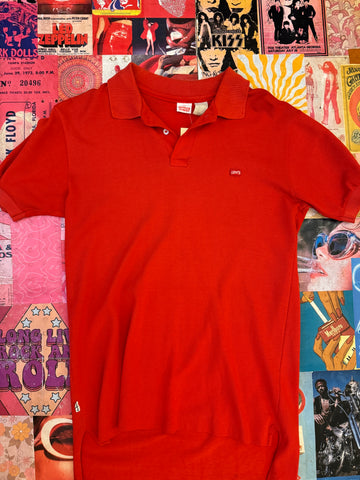 Red Short Sleeve Levi Top