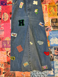 Key "Imperial" Patch Dungarees