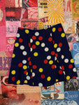 Button Pattern Skort