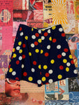 Button Pattern Skort