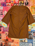 70s Brown Tunic Dress