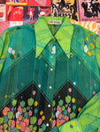 Max Aviland Green Tulip Blouse