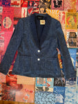 Lafayette 148 Denim Stitch Blazer