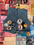 Penny Lane Denim Button Vest