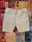 White Lee Jean Skirt