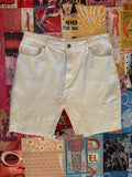 White Lee Jean Skirt