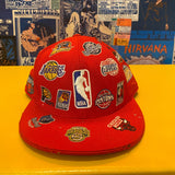 NBA All Over Logo Hat